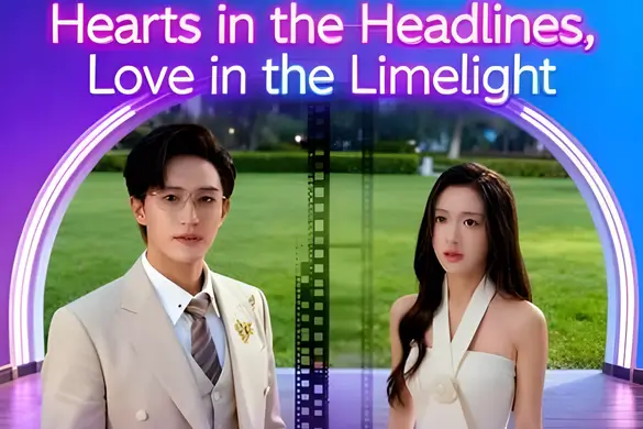 Hearts in the Headlines, Love in the Limelight full episodes visual for Dramabox revenge drama with romance thriller and CEO comeback themes