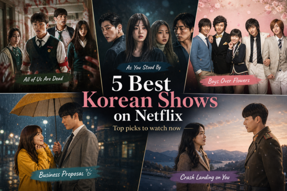 The 5 Best Korean Shows on Netflix to Watch Now